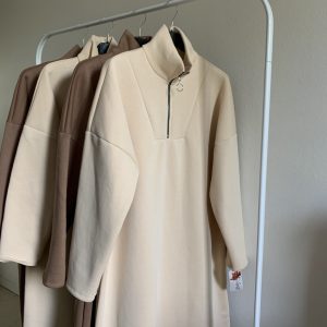 Robe à fermeture éclair